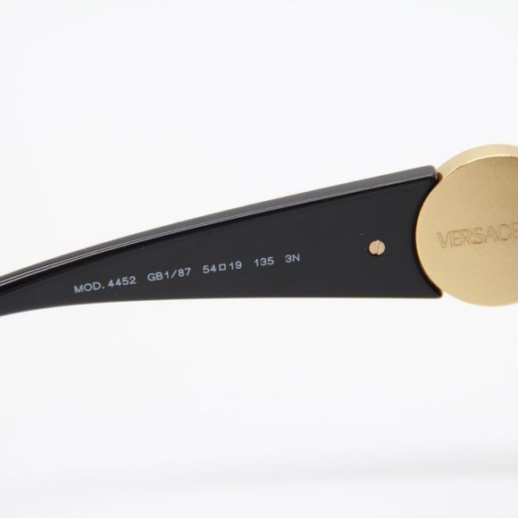 NEW VERSACE VE4452 GB1/87 BLACK WOMEN SQUARE SUNGLASSES VERSACE MOD 4452 - Picture 11 of 12